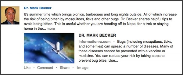 Bug Bites LinkedIn